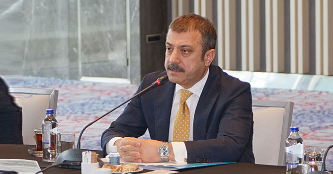 TCMB Başkanı Kavcıoğlu, banka bir araya geldi